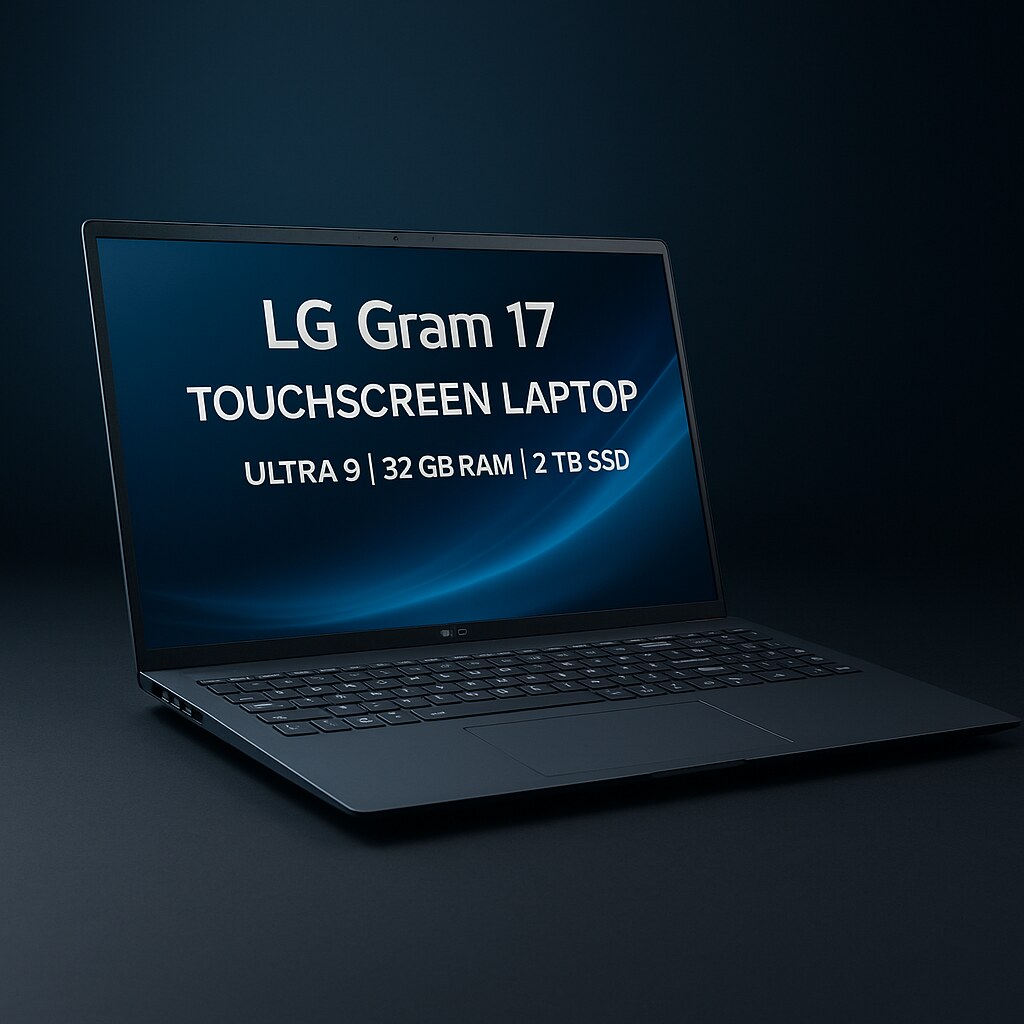 LG Gram 17″ Touchscreen Laptop – Ultra 9 32 GB RAM 2 TB SSD